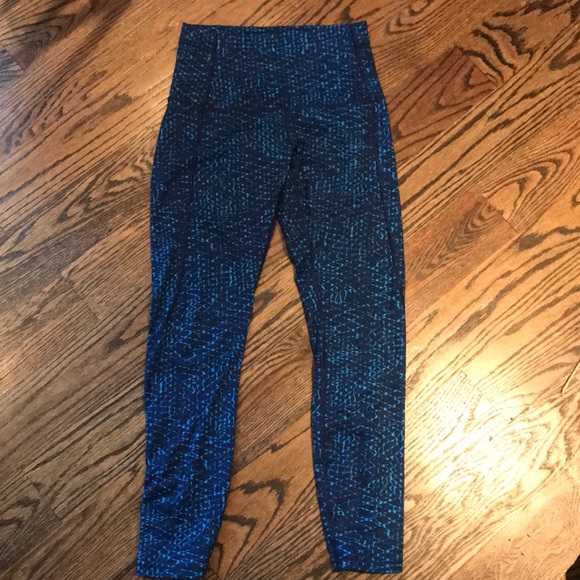 lululemon athletica Pants - Lululemon Wunder Under 7/8th legging Sz 6